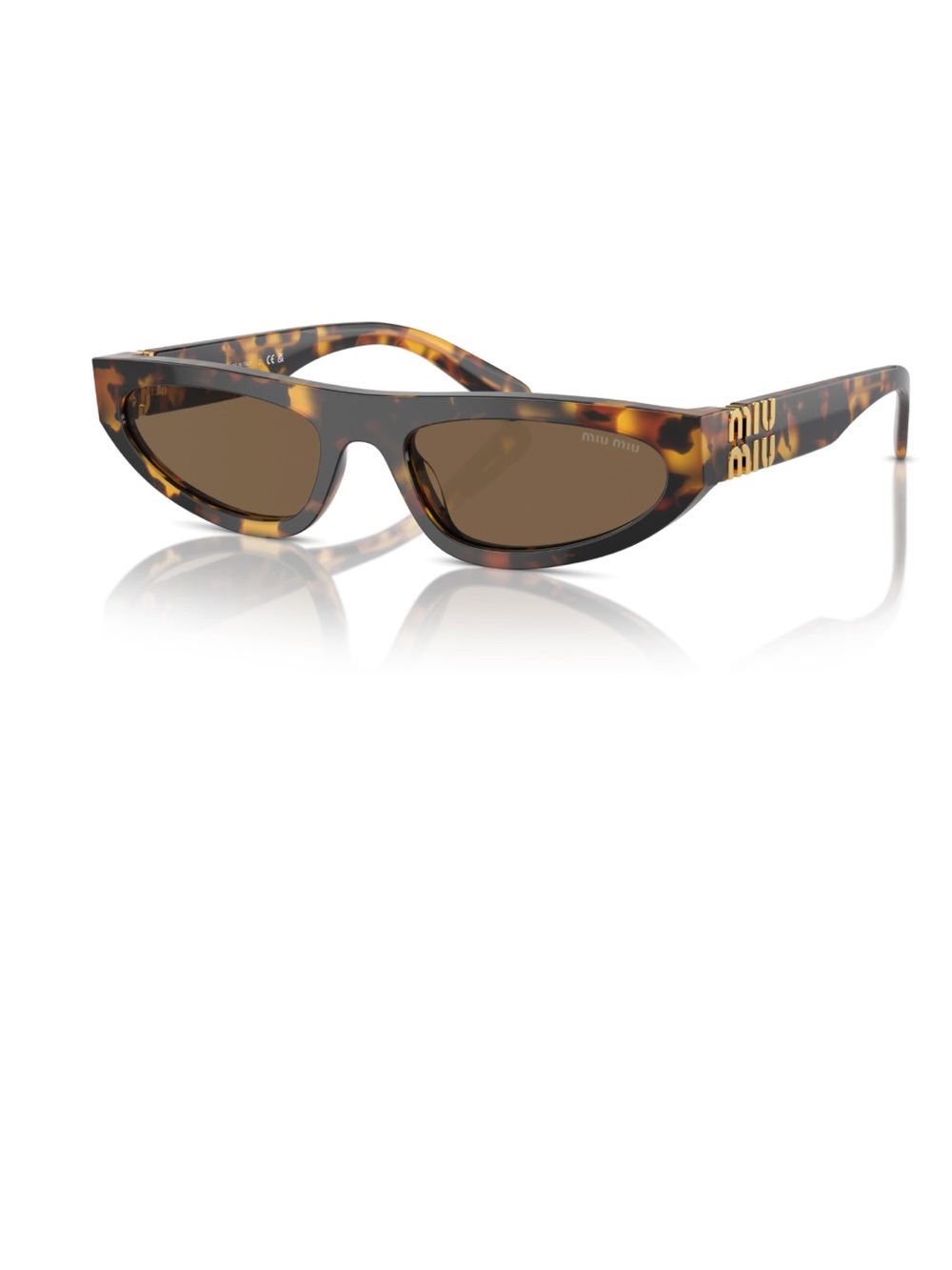 Miu Miu Tortoiseshell Sunglasses MU 07ZS